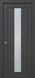 Міжкімнатні двері Папа Карло Millenium ML-01, полотно 2000х610 мм, колір Темно-сірий супермат ML-01-2000х610-dark-gray фото — Магазин дверей SuperDveri