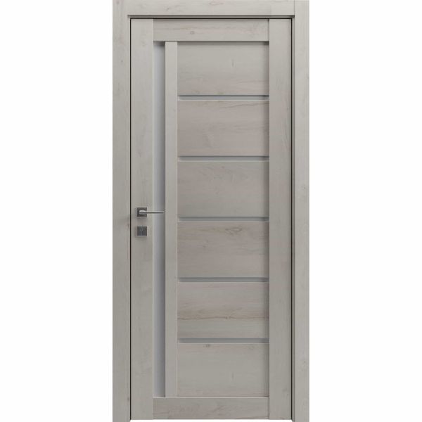 Міжкімнатні двері Grand Lux 6, полотно 2000х600 мм, колір Ламеціо Lux6-2000х600 Lamezio фото — Магазин дверей SuperDveri