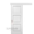 Розсувні двері Папа Карло ML-06, ламіновані (екошпон), білий матовий, 2000х610