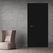Міжкімнатні двері Brama 6.01, полотно 2000х600 мм, колір чорний матовий 6.01-2000х600-black фото 1 — Магазин дверей SuperDveri
