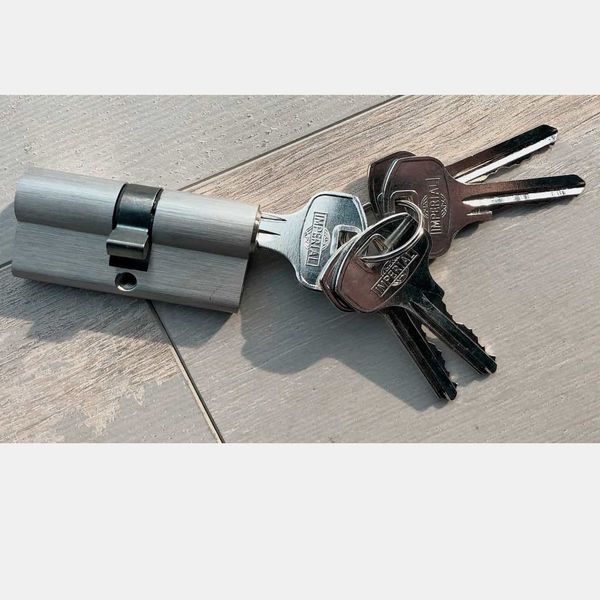 Циліндр Imperial ZN 60 (30x30) 5KEY SN ключ-ключ 362 фото — Магазин дверей SuperDveri