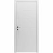 Міжкімнатні двері Grand Paint 3, полотно 2000х600 мм, білий матовий АКР