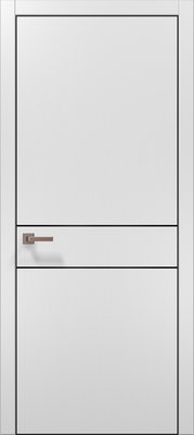 Межкомнатные двери Папа Карло PL-07, полотно 2000х610 мм, цвет Белый матовый PL-07-2000х610-white-mat фото — Магазин дверей SuperDveri