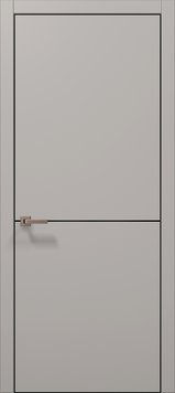 Міжкімнатні двері Папа Карло PL-21, полотно 2000х610 мм, колір Світло-сірий супермат PL-21-2000х610-light-grey фото — Магазин дверей SuperDveri