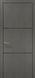 Міжкімнатні двері Папа Карло PL-23, полотно 2000х610 мм, колір Бетон сірий PL-23-2000х610-concrete-grey фото — Магазин дверей SuperDveri