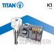 Цилиндр TITAN K1 50-50 MN D 3FE A, ключ/ключ, никель 000024228 фото 5 — Магазин дверей SuperDveri