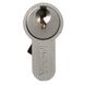 Циліндр TITAN K1 50-50 MN D 3FE A, ключ/ключ, нікель 000024228 фото 4 — Магазин дверей SuperDveri