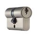 Цилиндр TITAN K1 50-50 MN D 3FE A, ключ/ключ, никель 000024228 фото 2 — Магазин дверей SuperDveri