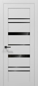 Межкомнатные двери Папа Карло TETRA T-05 BLK, цвет Альпийский белый, полотно 2000х610 мм T-05BLK-2000х610-white фото — Магазин дверей SuperDveri