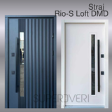 Двери Страж Proof Standart Mottura Rio S Loft DMD 870 Пр Антрацит/vin.Белый атлас Proof Rio S Loft DMD ant 870 Пр vin 23 фото &mdash; Магазин дверей SuperDveri