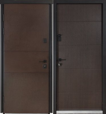 Дверь Булат Термо House 703, венге темный/191 венге темный 20Р-1, 950 Пр 703, венге темне/191 венге темне 20Р-1, 950 Пр фото — Магазин дверей SuperDveri