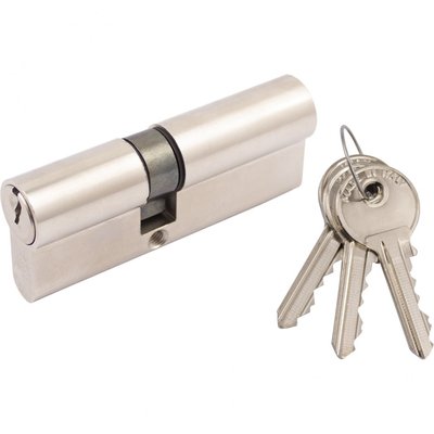 Цилиндр Cortellezzi Primo 116 35/45 мм, ключ/ключ, никель матовый 58529 фото — Магазин дверей SuperDveri