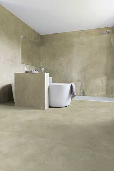 Винил QUICK STEP Blush Цементный теплый бежевый SGTC20308 фото &mdash; Магазин дверей SuperDveri