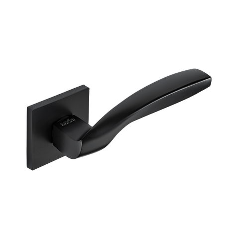 Ручка дверная МВМ TEZA SLIM Z-1325/E20 BLACK черный Z-1325/E20 BLACK фото &mdash; Магазин дверей SuperDveri