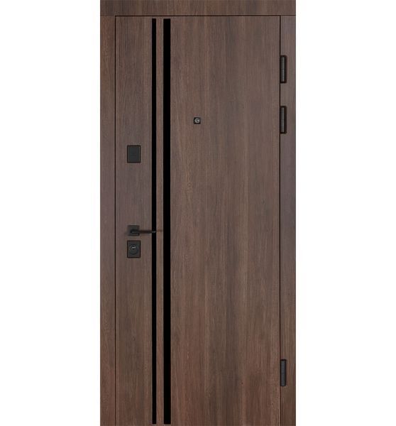Дверь Булат В-83 (квадро) Kale мод.584/589, 850 Пр Дуб табак/Дуб немо лате 0118 - 850 Пр фото &mdash; Магазин дверей SuperDveri