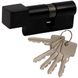 Циліндр RDA 30/30 ключ/тумблер, чорний 59888 фото — Магазин дверей SuperDveri