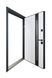 Вхідні двері Abwehr 506 Nordi Glass Defender (KTM) 860 Пр RAL 7021Т 506 Nordi Glass 860 Пр фото 4 — Магазин дверей SuperDveri