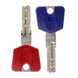 Цилиндр TITAN K55 40-50 MN D 6MS K5, ключ/ключ, никель 000000497 фото 4 — Магазин дверей SuperDveri