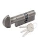 Цилиндр Cortellezzi 117F 30/30 мм, ключ/тумблер, античное железо 52651 фото — Магазин дверей SuperDveri