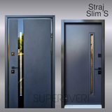 Двері Страж Proof Standart Mottura Slim S 870 Пр Антрацит Slim S ant 870 Пр фото &mdash; Магазин дверей SuperDveri