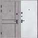 Двери Булат К-8 (КВАДРО) мод.540/249 850 Пр WAVESTONE GREY/белый супермат К-8 мод.540/249 850 Пр фото 1 — Магазин дверей SuperDveri