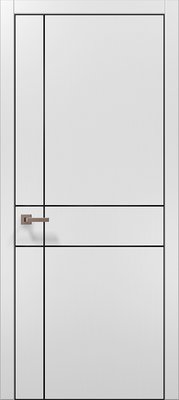 Межкомнатные двери Папа Карло PL-30, полотно 2000х610 мм, цвет Белый матовый PL-30-2000х610-white-mat фото — Магазин дверей SuperDveri