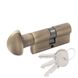 Цилиндр Cortellezzi 117F 30x30 ключ/тумблер, античная бронза 52653 фото — Магазин дверей SuperDveri