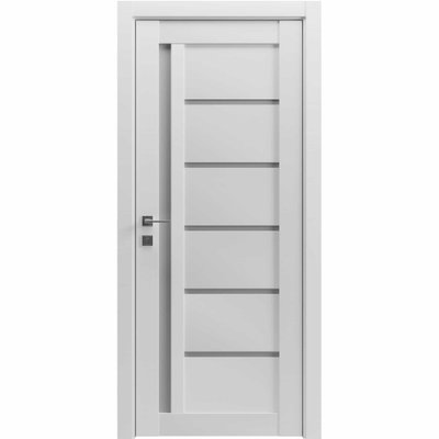 Межкомнатная дверь Grand Lux 6, полотно 2000х600 мм, белый матовый Lux6-2000х600 belyjmat фото — Магазин дверей SuperDveri