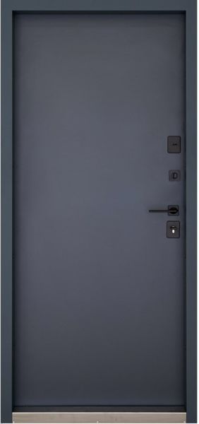 Входная дверь Abwehr LP-3 Olimpia Bionica 860 Пр Lampre Антрацит/Антрацит Vinorit (УЦЕНКА) LP-3 Olimpia 860 Пр фото &mdash; Магазин дверей SuperDveri