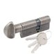 Цилиндр Cortellezzi 117F 30/40 мм, ключ/тумблер, античное железо 52656 фото — Магазин дверей SuperDveri