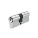 Цилиндр LINDE A5E 30/30 мм, ключ/ключ, полированный хром A5E30/30 CP фото 1 — Магазин дверей SuperDveri