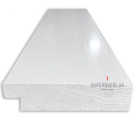 Порог деревянный белый плоский с перепадом по полу 663 фото — Магазин дверей SuperDveri