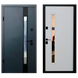 Вхідні двері Berez Smart Rio S 850 Пр антрацит сірий/білий атлас Smart Rio S 850 Пр фото — Магазин дверей SuperDveri