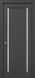 Міжкімнатні двері Папа Карло ML-62, полотно 2000х610 мм, колір Темно-сірий супермат ML-62-2000х610-dark-gray фото — Магазин дверей SuperDveri