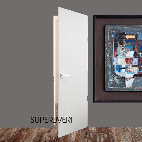 Двері прихованого монтажу Filo Muro 50 AL, 2000х598 мм, грунт muro-50-2000-598-grunt-al фото — Магазин дверей SuperDveri