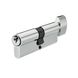 Цилиндр LINDE A5E 35/35 мм, ключ/тумблер, полированный хром A5E35/35T CP фото 1 — Магазин дверей SuperDveri