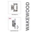 Комплект фурнітури для дверей Wakewood Standart lock-ww-standart фото — Магазин дверей SuperDveri