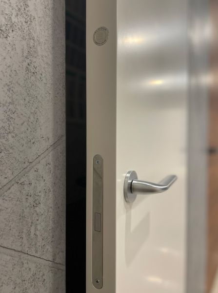 Двері прихованого монтажу Eldoor, 2050х700 мм, фарбовані NCS, Праві назовні Eldoor Outlet Color 700 права фото — Магазин дверей SuperDveri