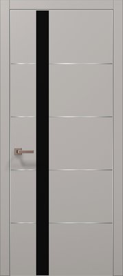 Межкомнатные двери Папа Карло PL-12, полотно 2000х610 мм, цвет Светло-серый супермат PL-12-2000х610-light-grey фото — Магазин дверей SuperDveri