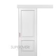 Раздвижные двери Папа Карло ML-10, ламинированные (экошпон), белый матовый, 2000х610