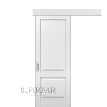 Розсувні двері Папа Карло ML-10, ламіновані (екошпон), білий матовий, 2000х610 Розсувні ML-10, білий матовий, 2000х610  фото — Магазин дверей SuperDveri