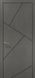 Міжкімнатні двері Папа Карло PL-15, полотно 2000х610 мм, колір Бетон сірий PL-15-2000х610-concrete-grey фото — Магазин дверей SuperDveri