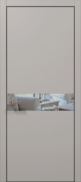 Межкомнатные двери Папа Карло PLATO03 C, полотно 2000х610 мм, цвет Светло-серый супермат PLATO-03c-2000х610-light-grey фото — Магазин дверей SuperDveri