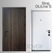 Двери Страж OLiLine S Prestige Lux 850 Пр дуб табак/белая эмаль OLiLine S Prestige 850 Пр фото &mdash; Магазин дверей SuperDveri