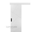 Розсувні двері Папа Карло ST-05, ламіновані (екошпон), білий матовий, 2000х610