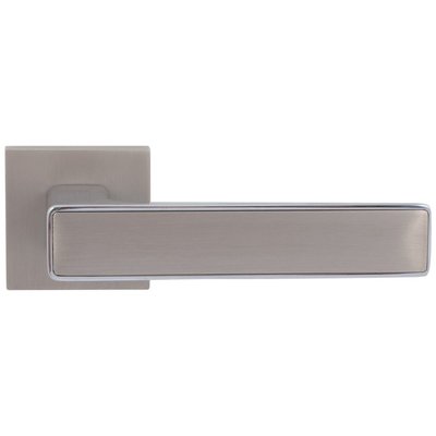 Ручка дверна RDA Line, хром/нікель брашований матовий 58654 фото — Магазин дверей SuperDveri