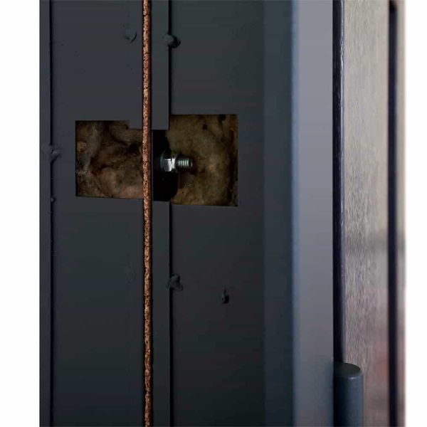 Вхідні двері Abwehr Olimpia Glass 860 Пр Lampre/антрацит LP3 Olimpia Glass 860 Пр LP-3 фото — Магазин дверей SuperDveri