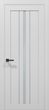 Межкомнатные двери Папа Карло TETRA T-03 cатин, цвет Альпийский белый, полотно 2000х610 мм