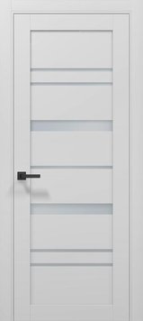 Міжкімнатні двері Папа Карло TETRA T-05 cатин, колір Альпійський білий, полотно 2000х610 мм T-05c-2000х610-white фото — Магазин дверей SuperDveri