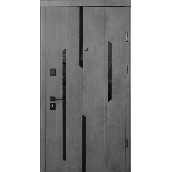 Двери Страж Mirage Ст. Lux 850 Пр бетон темный/бетон серый Страж Mirage Ст. Lux 850 Пр фото — Магазин дверей SuperDveri